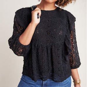 Anthropologie Maeve Clementine Blouse, Size 0, NWT